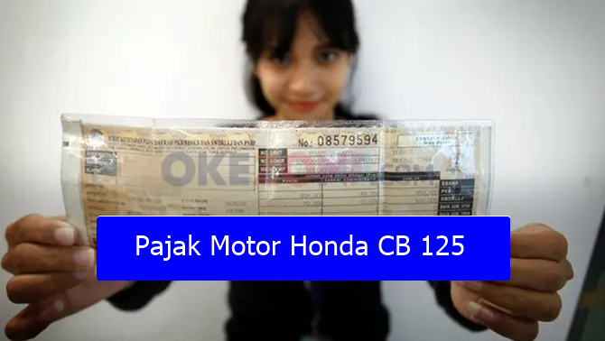 Pajak Motor Honda CB 125