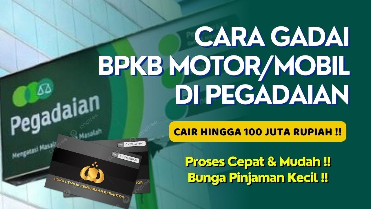 Begini Cara Gadai BPKB Motor Terdekat di Banten